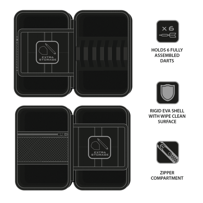 Harrows RYAN SEARLE Player Pro 6 Case